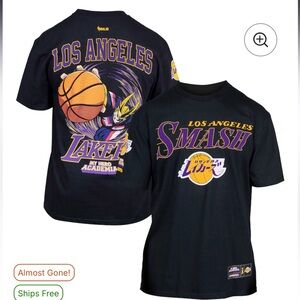 New- Black My Hero Academia x Hyperfly x NBA - Los Angeles Lakers All Might 2XL